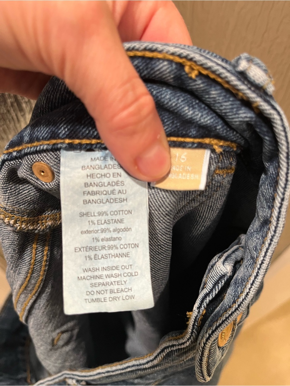 Michael Kors Blue Denim Jeans - Classic Straight Fit - Picture 3 of 3